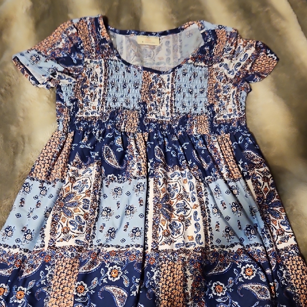 Bobbie Brooks Patchwork Blouse